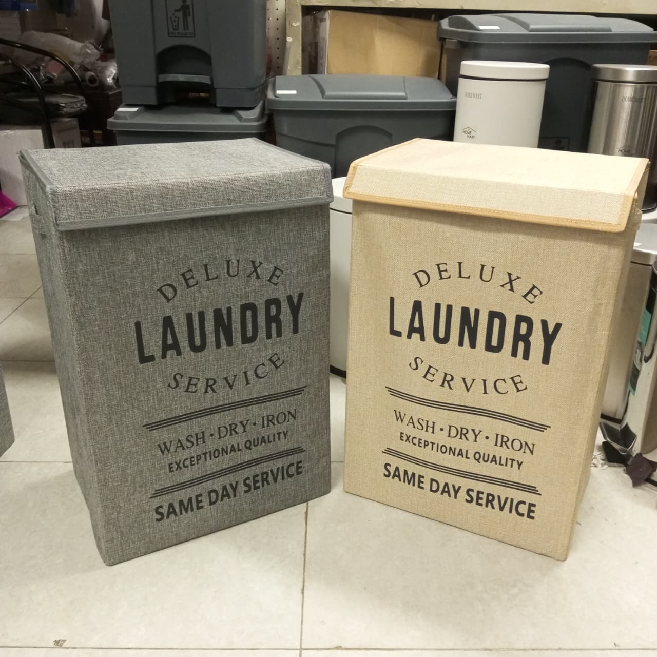 Laundry Basket With Lid