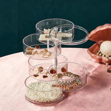 5 Layer Rotatable Jewelry Storage Box
