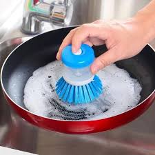 Dish Brush With Liquid