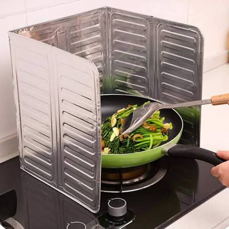 Foldable Aluminium Stove Splatter Guard