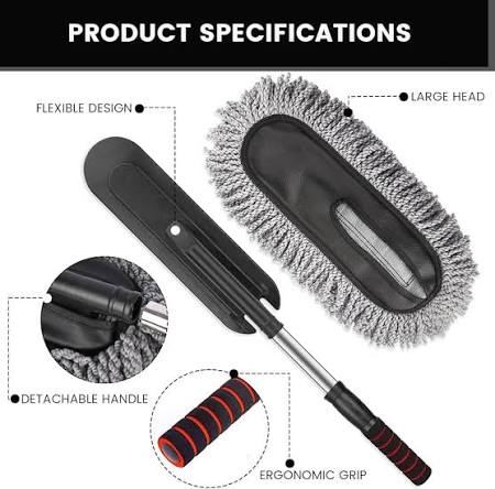 Car Duster Large with Extenable Rod
