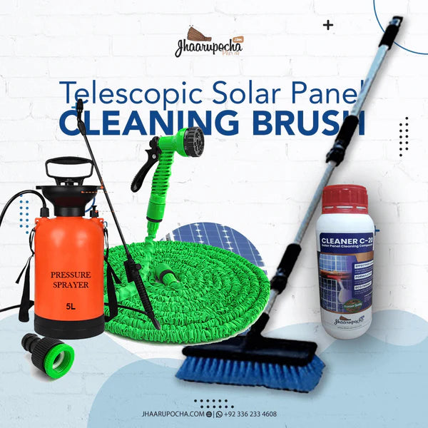 Solar Panel Cleaning Brush – Multiple Variants for Efficient Cleaning