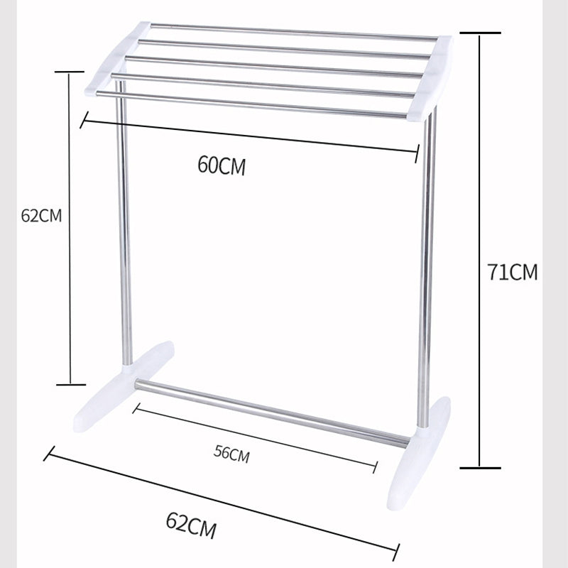 Stainless Steel Laundry Drying Rack Balcony Clothes Rack
