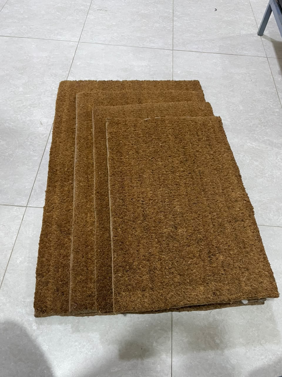 Jute Rug | Quir Door Mat | Natural Fiber Jute Entry Rug | Reversible Indoor & Outdoor Doormat | Hand Braided | Safe for Decking - Made in Srilanka
