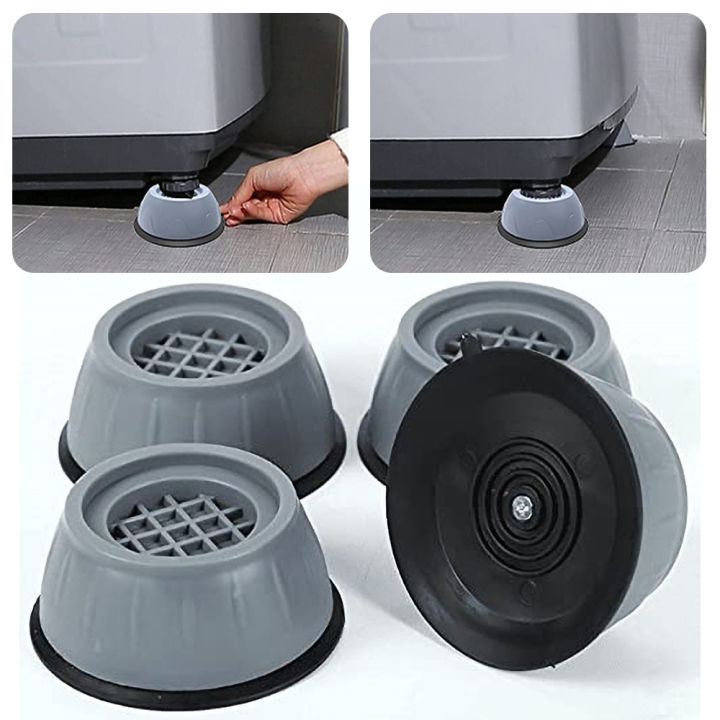 4Pcs Anti Vibration Feet Pads Washing Machine Rubber