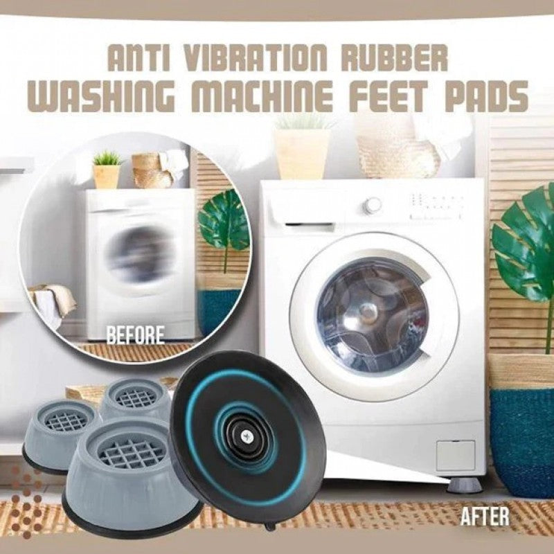 4Pcs Anti Vibration Feet Pads Washing Machine Rubber