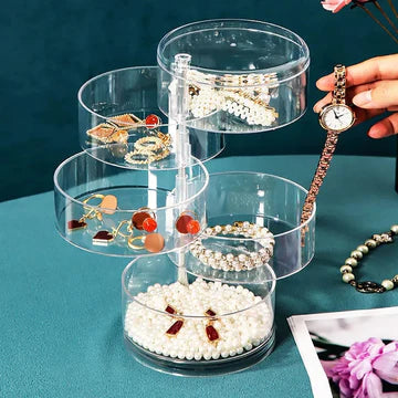 5 Layer Rotatable Jewelry Storage Box