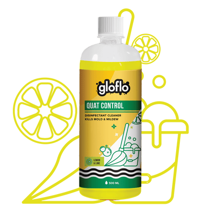 Quat Control - Lemon - Fragrant Disinfectant for Daily Mopping