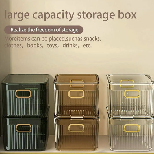 Transparent Box With Lid
