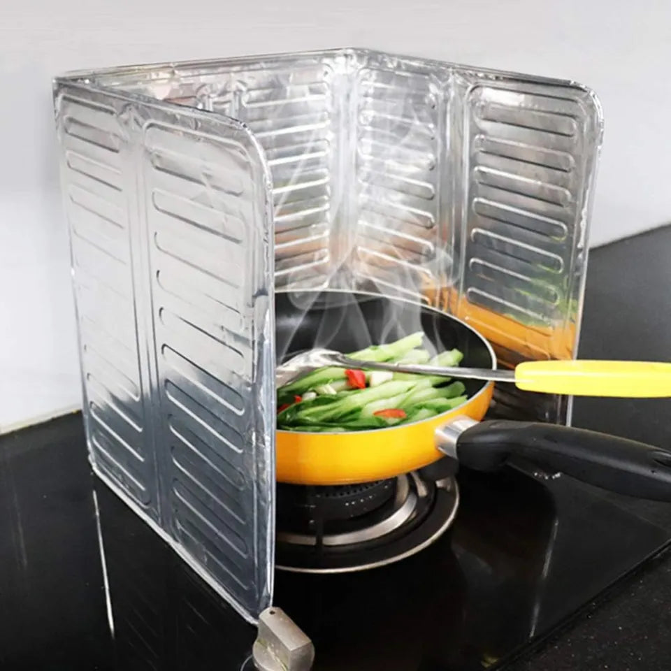Foldable Aluminium Stove Splatter Guard