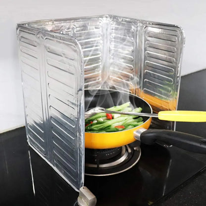 Foldable Aluminium Stove Splatter Guard