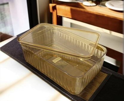 Transparent Box With Lid