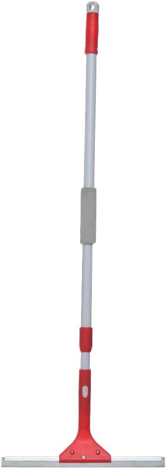 4.5 FT Steel Pole Window Cleaner Squeege 12" Head - B130007