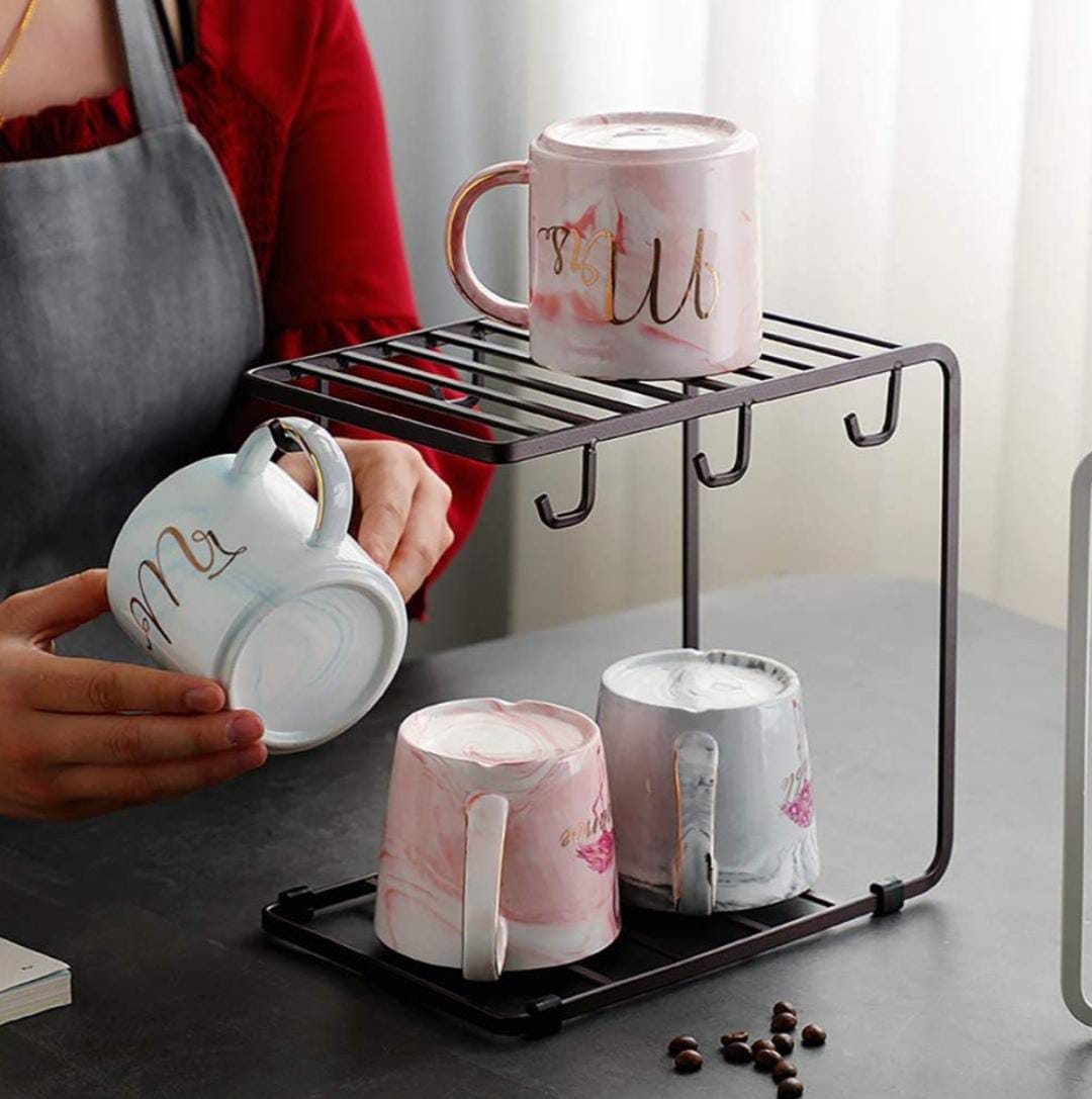 Coffee Mug Metal Stand