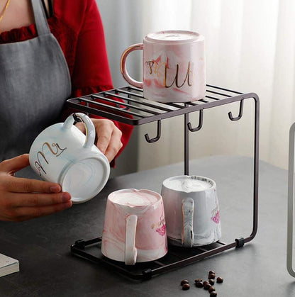 Coffee Mug Metal Stand