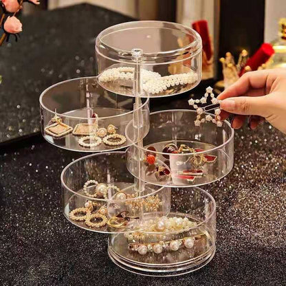 5 Layer Rotatable Jewelry Storage Box
