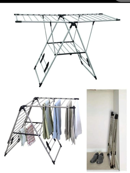 STAINLESS STEEL CLOTHES DRYER STAND Good Quality Weight : 3200 gram