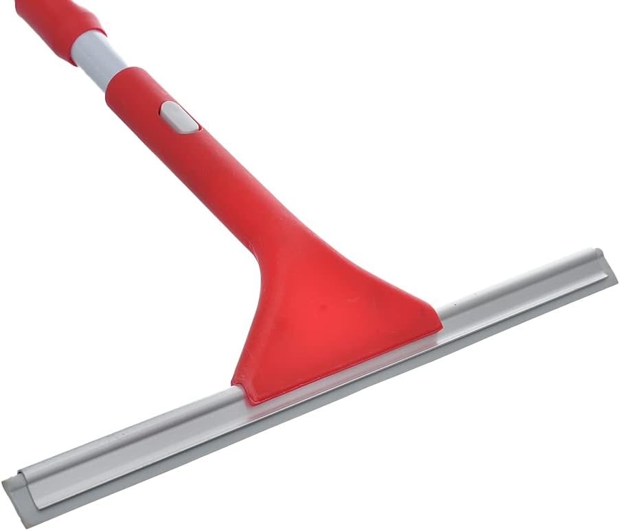 4.5 FT Steel Pole Window Cleaner Squeege 12" Head - B130007