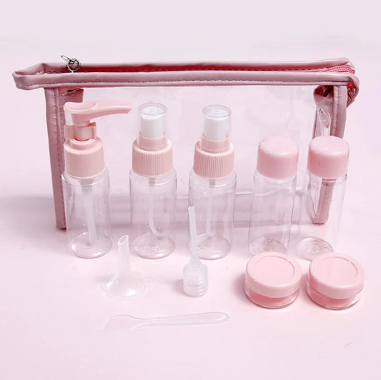 Travel Accessories Bottles Set - 7 Pcs
