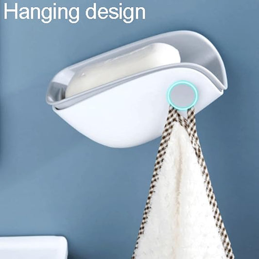 Wall & Sink Mount Soap Dish With Tray