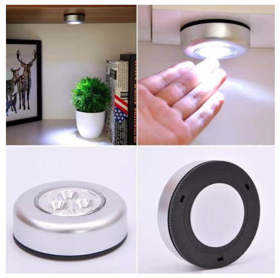 LED Push Button Tap Light