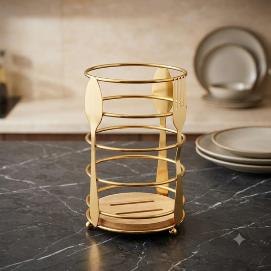 Spoon Holder - Golden