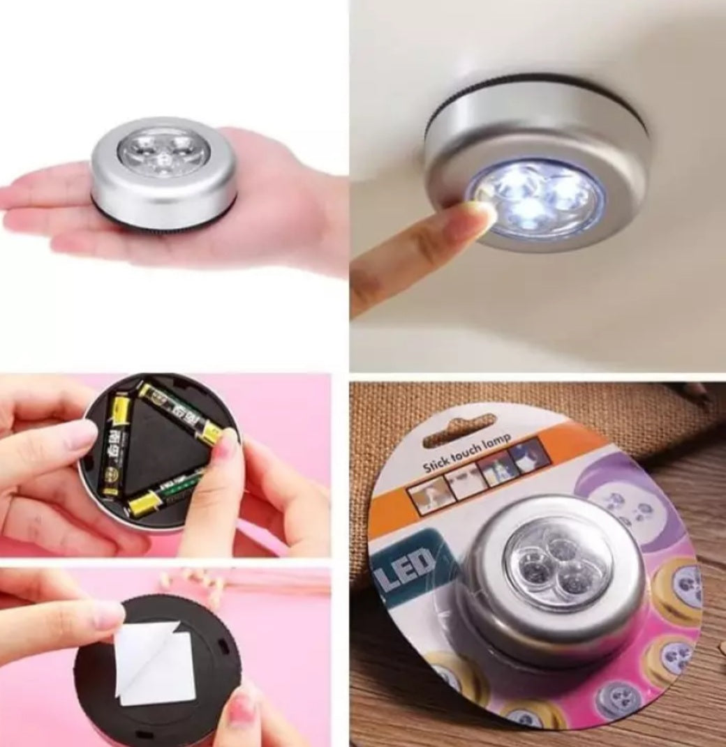 LED Push Button Tap Light
