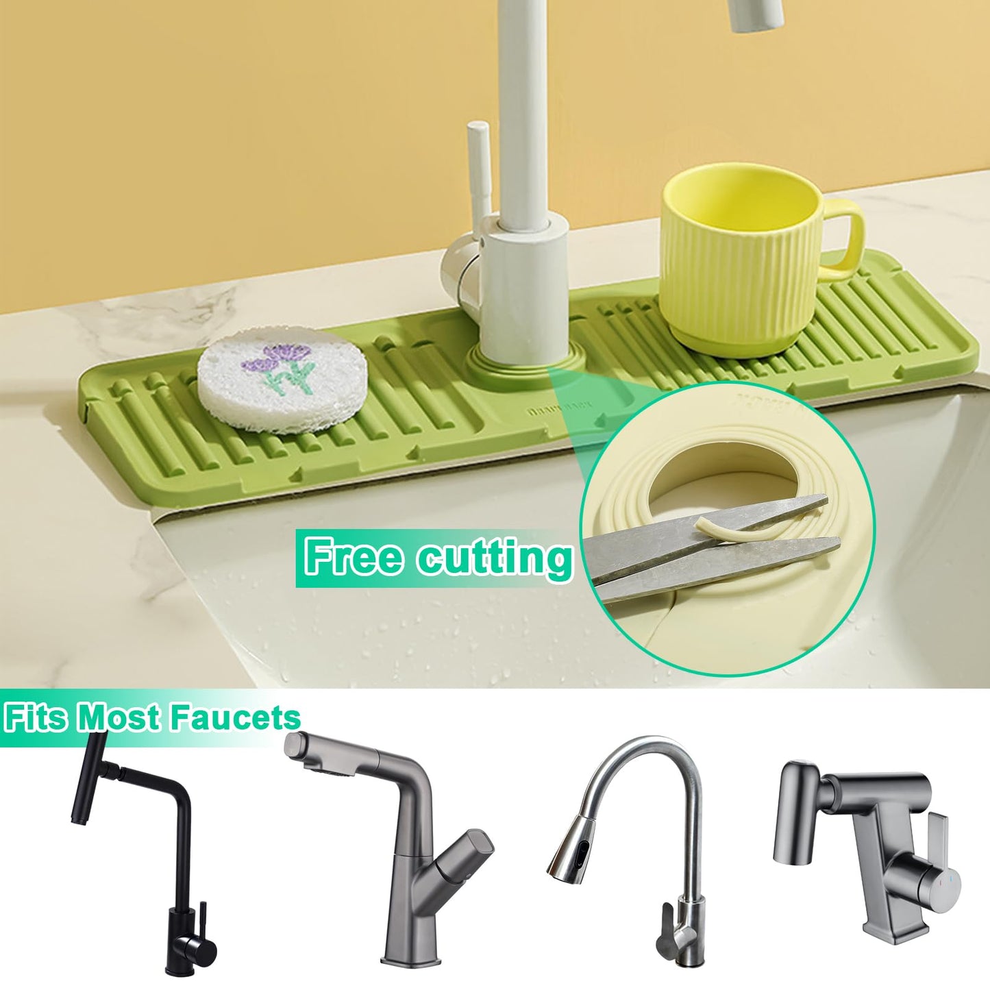 Splash Faucet Mat Sink With Box