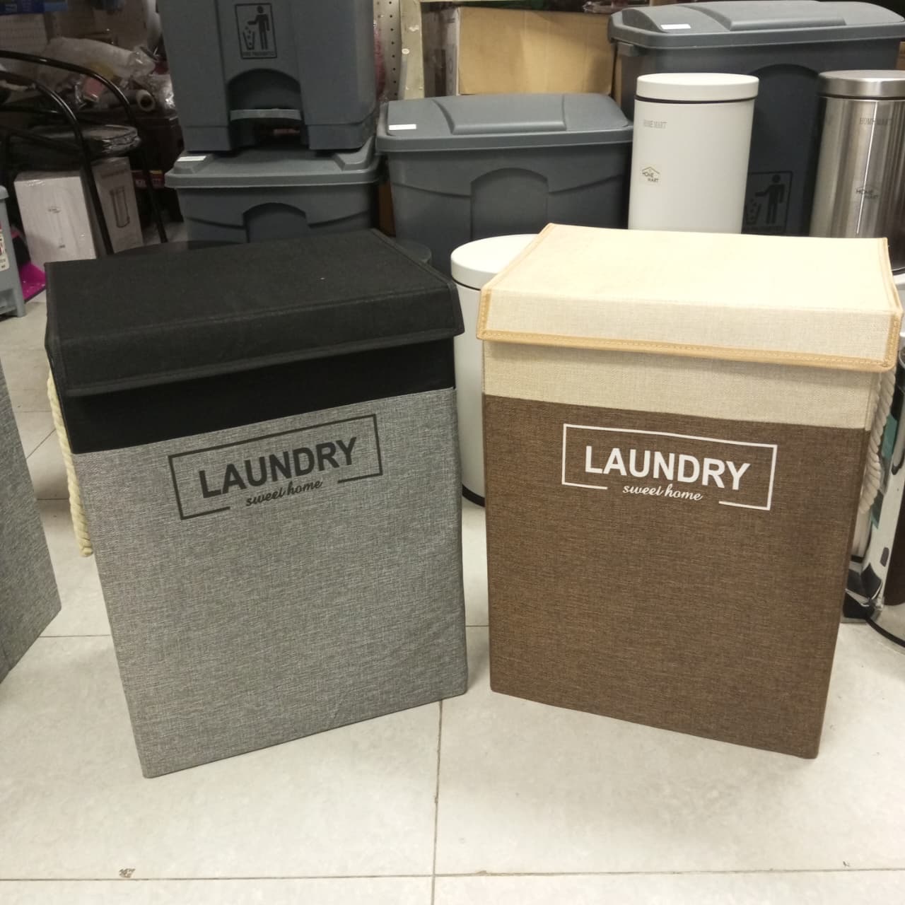 Laundry Basket With Lid