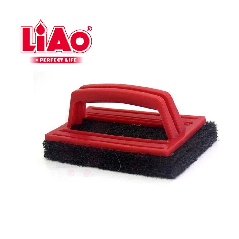 LIAO Scouring Pad H130014 – Heavy Duty Cleaning Sponge | Kitchen Scrubber | 15×9×5.7cm