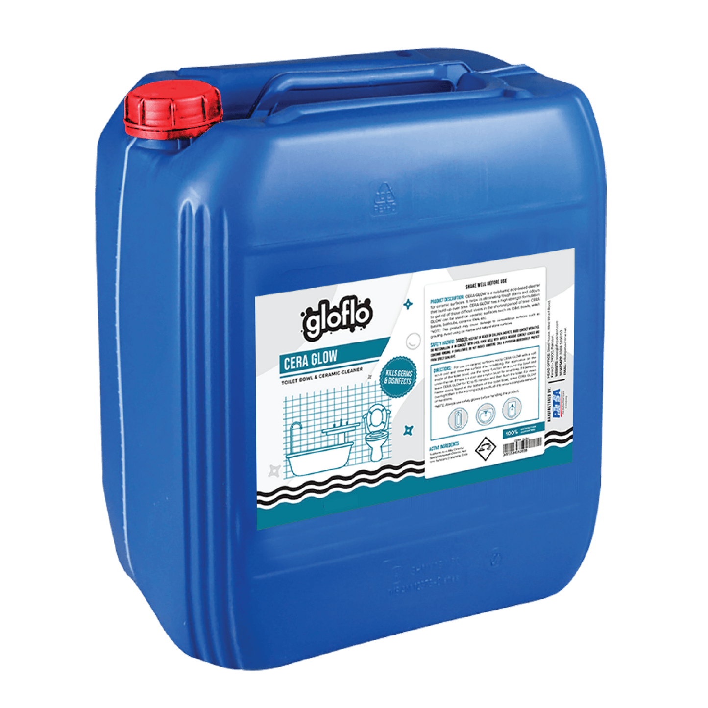 CERA Glow - Ceramic & Toilet Bowl Cleaner