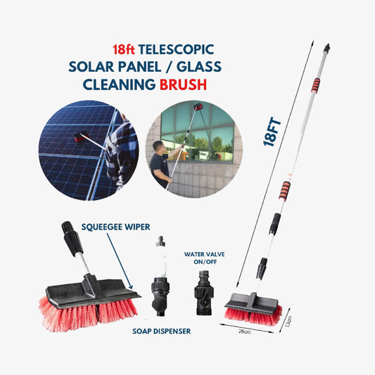 Solar Panel Brush - 18ft