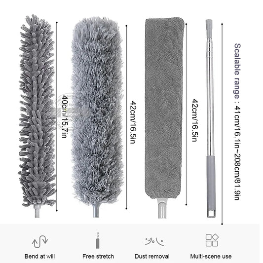 3 In 1 Adjustable Microfiber Duster