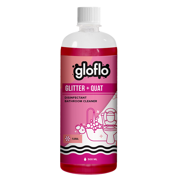 Glitter + Quat - Floral - General Surface Toilet Cleaner