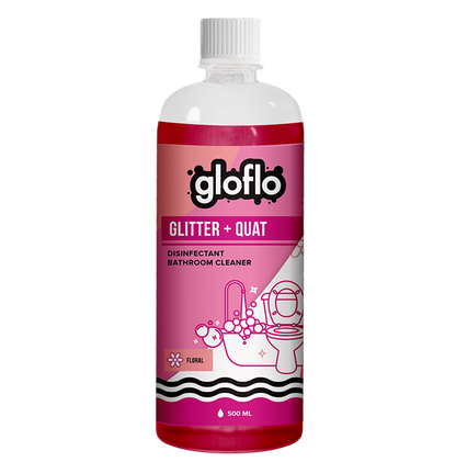 Glitter + Quat - Floral - General Surface Toilet Cleaner