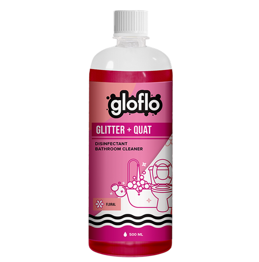 Glitter + Quat - Floral - General Surface Toilet Cleaner