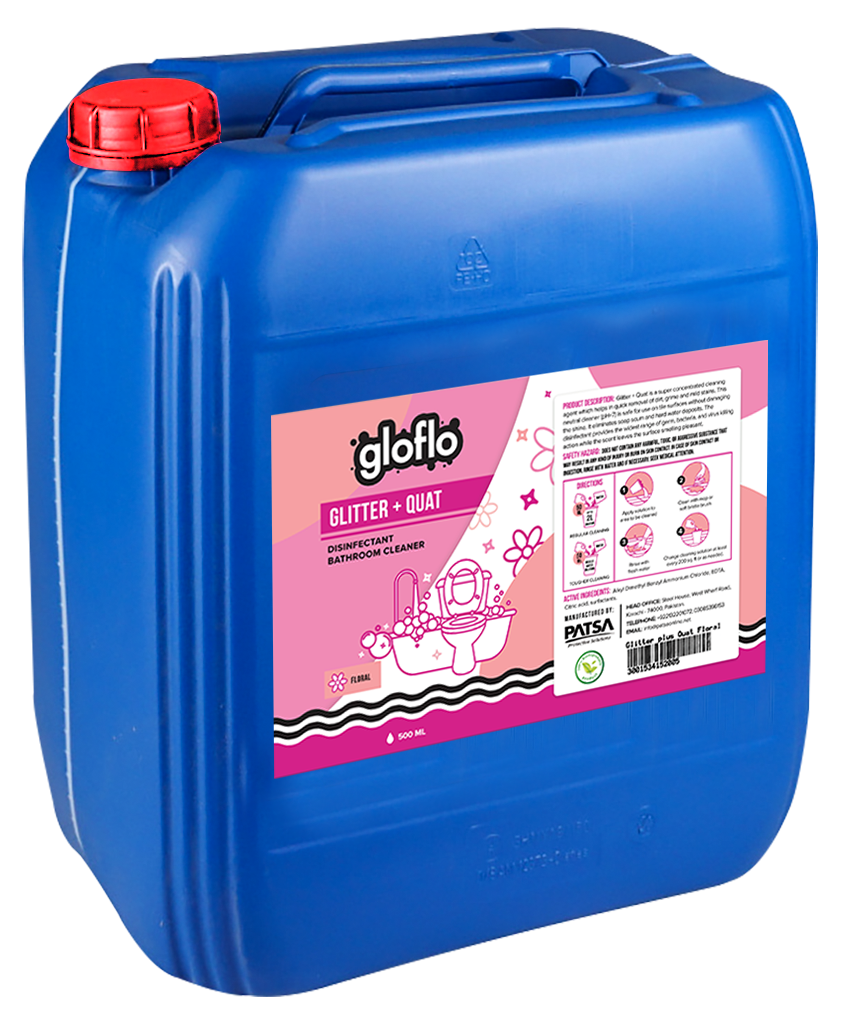 Glitter + Quat - Floral - General Surface Toilet Cleaner