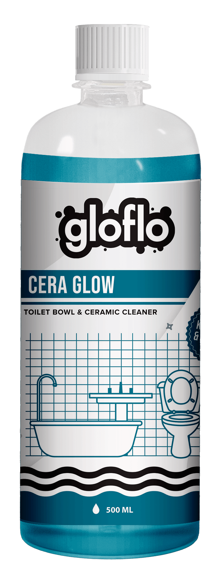 CERA Glow - Ceramic & Toilet Bowl Cleaner