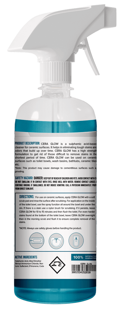 CERA Glow - Ceramic & Toilet Bowl Cleaner