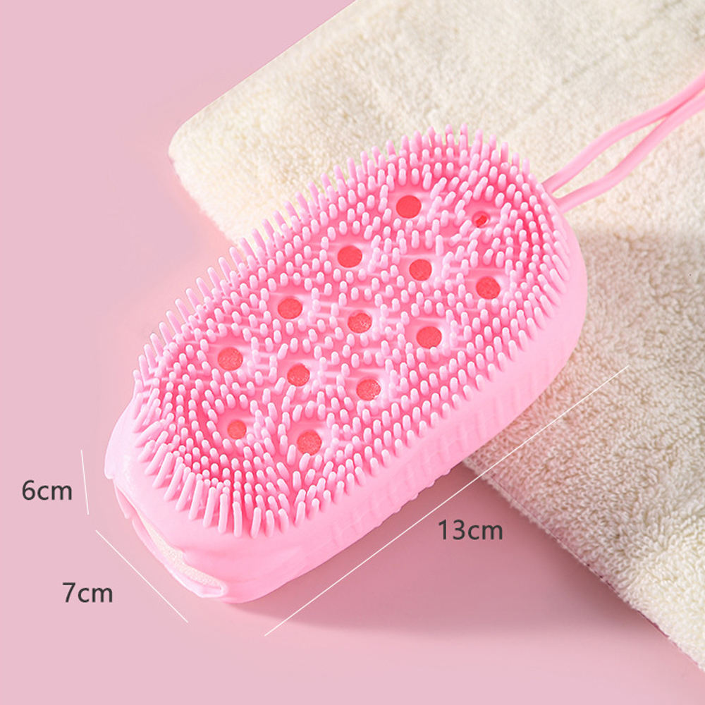 Silicone Oval Soap Brush
