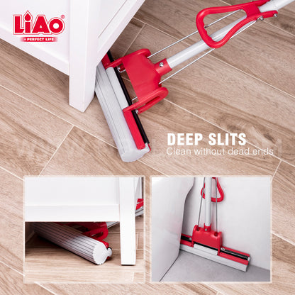 High Quality PVA Sponge Mop – Super Absorbent Floor Mop | 27cm &amp; 33cm Sizes | Strong Water Absorption Cleaning Mop