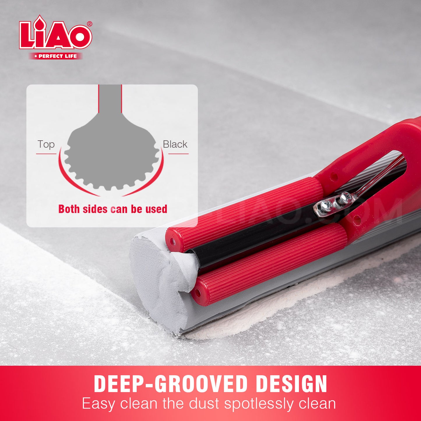High Quality PVA Sponge Mop – Super Absorbent Floor Mop | 27cm &amp; 33cm Sizes | Strong Water Absorption Cleaning Mop