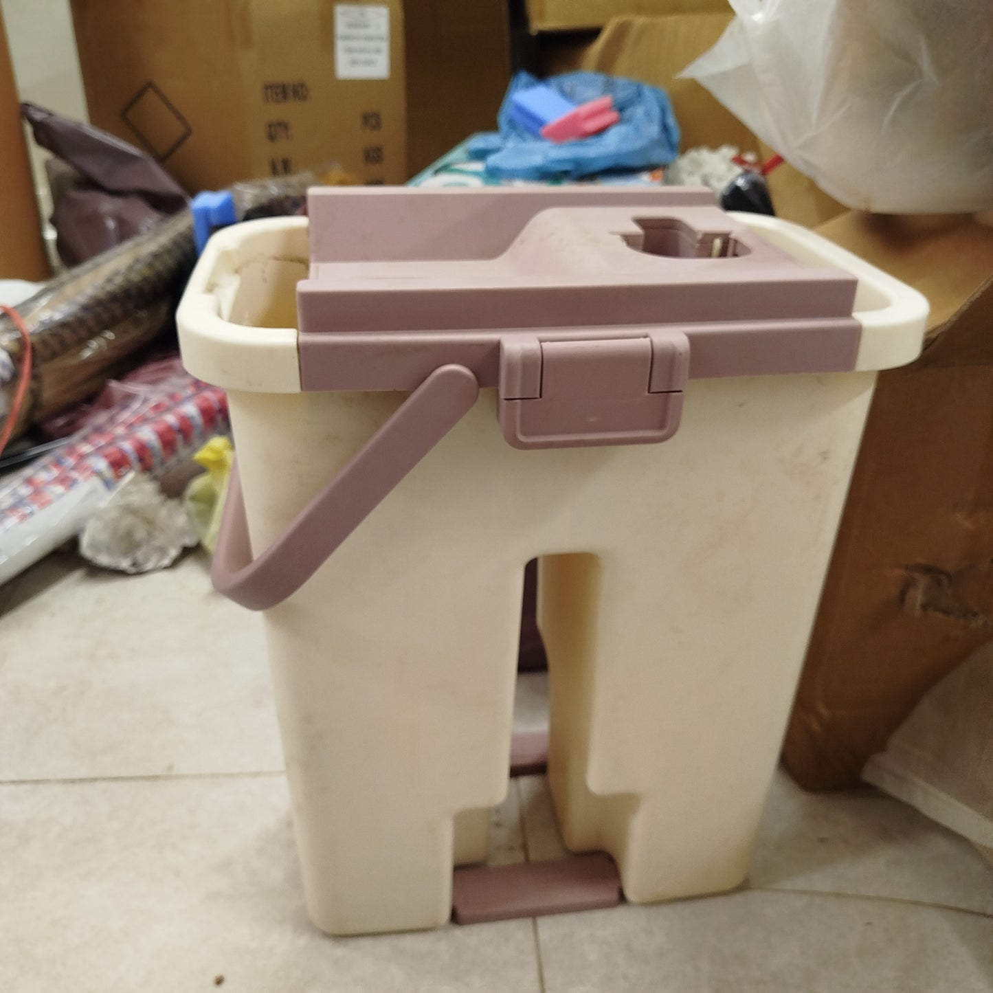 TP-667 Storm Cleaning Set - Sponge Mop Bucket