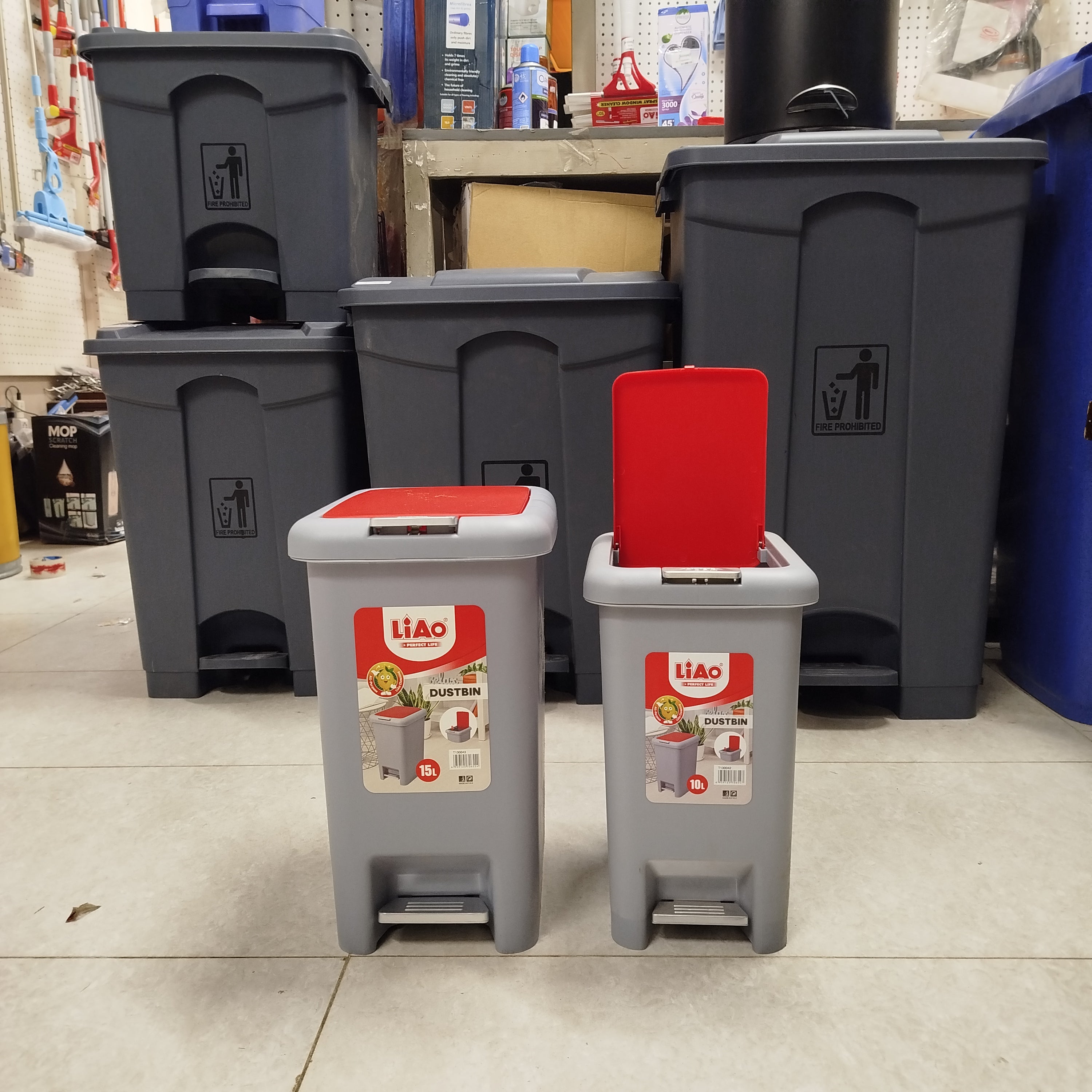 2 Function Hand & Pedal Dustbin – Executive Design | Foot Pedal ...