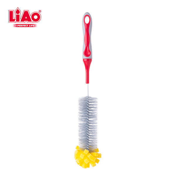 Keep your bottles clean and hygienic with the D130082 Bottle Cleaning Brush, designed for effective cleaning of bottles, narrow containers, and hard-to-reach areas. Featuring a 41cm long handle, a 25mm bristle sponge head, and a comfortable TPR handle, this brush makes everyday bottle cleaning easier and more convenient.

Key Features
Long Reach Design: 41cm length helps reach deep inside bottles and tall containers.
Bristle Sponge Head: 25mm cleaning head combines bristles and sponge for effective cleaning