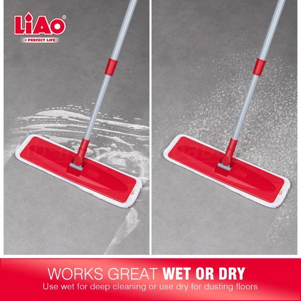 LIAO Microfiber Flat Mop LA2208