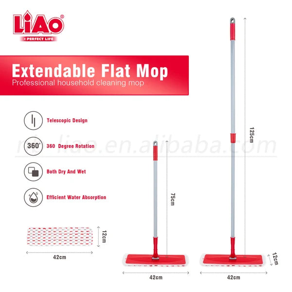 LIAO Microfiber Flat Mop LA2208
