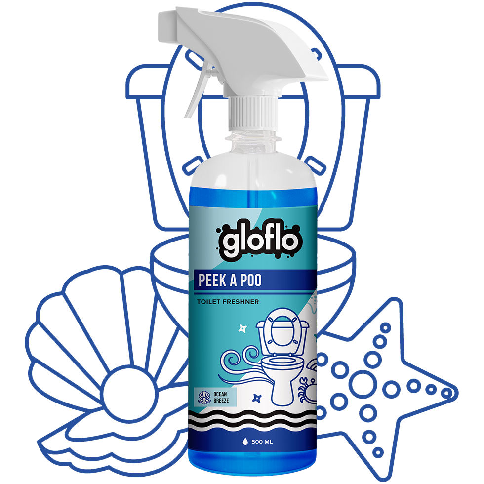 Peak A Poo - Ocean Breeze - Bathroom Air Freshener and Odour Cleanser