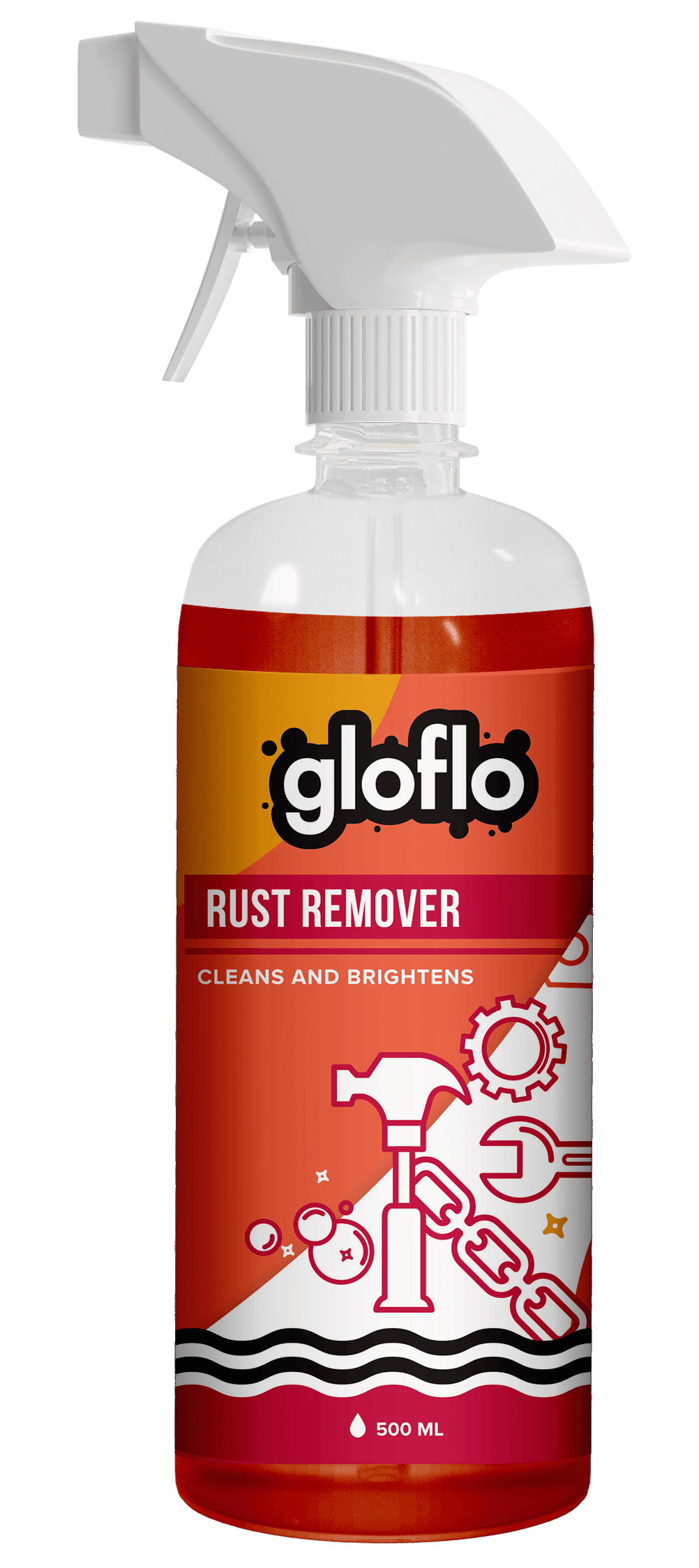 Rust Remover - Cleans Rust From Metals and Brightens Non-Ferrous Metals