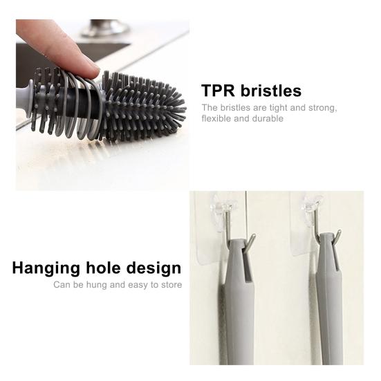 Silicone Bottle Cleaning Brush